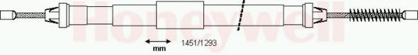 BENDIX 433127B Cable, parking brake